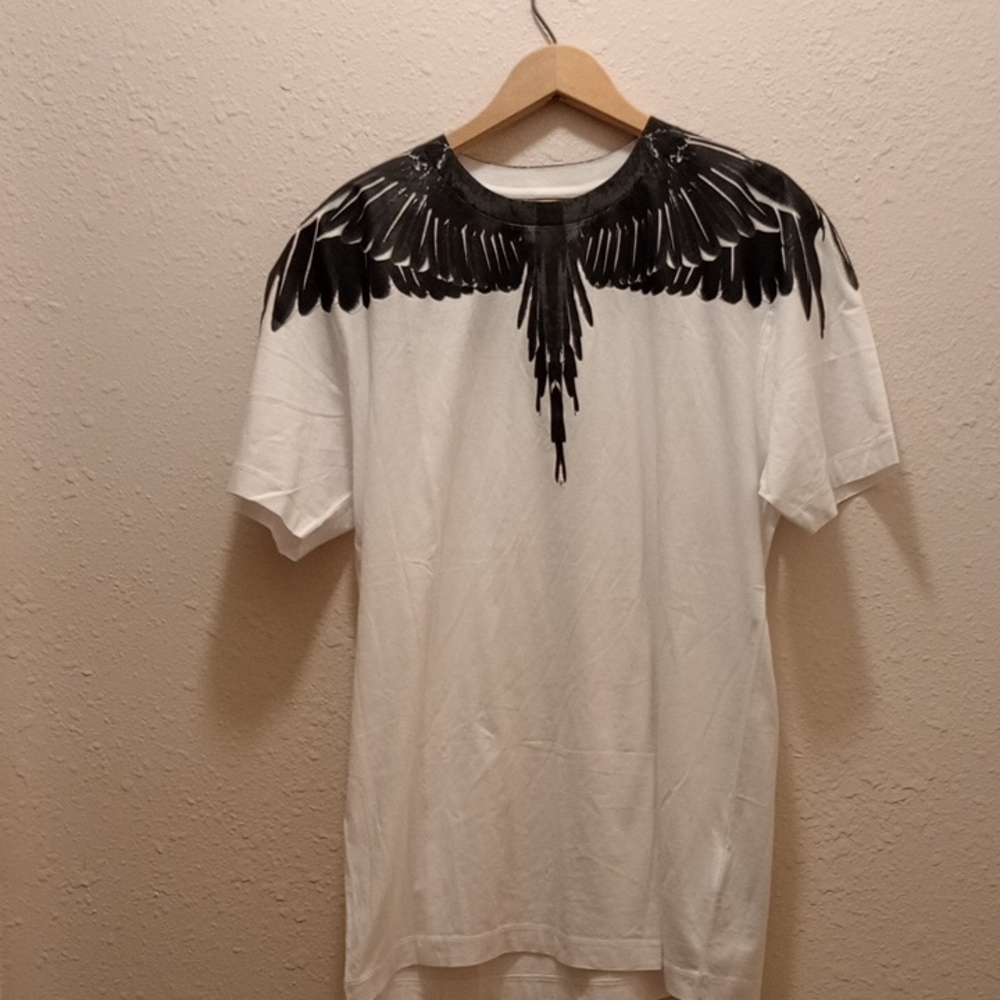 🔥 Marcelo Burlon County of Milan Wing Print T-Shirt – Designer Streetwear Tee